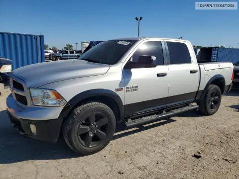 1C6RR7LT7ES471206 — 2014 RAM 1500, Передняя часть, фото до ремонта