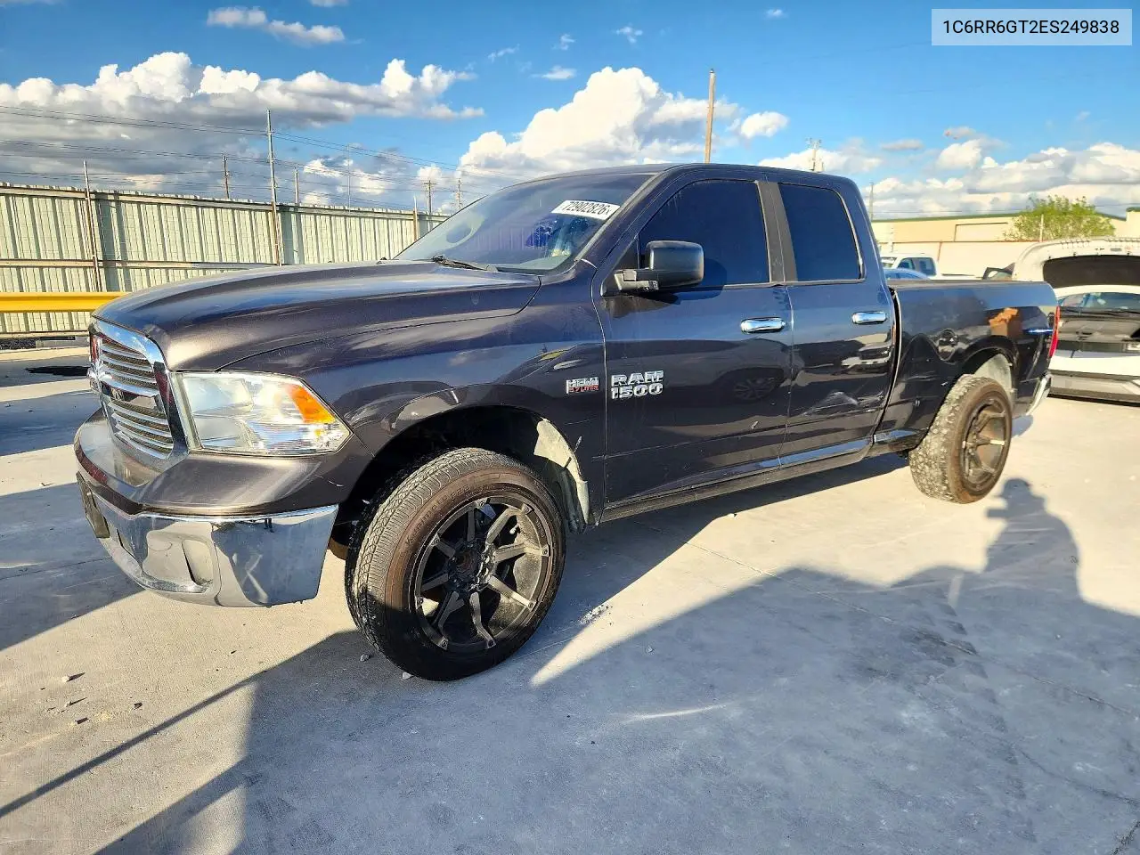 1C6RR6GT2ES249838 RAM 1500 2014 — повреждение Повреждения снизу, фото до ремонта