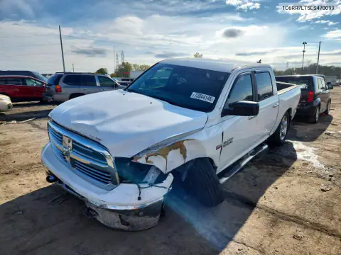 1C6RR7LT5ES470099 RAM 1500 2014 — повреждение Передняя часть, фото до ремонта