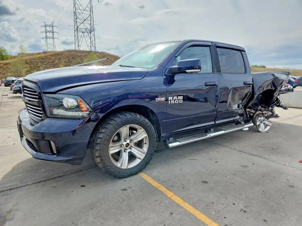 1C6RR7MT2FS507285 RAM 1500 2015 — повреждение Боковая часть, фото до ремонта