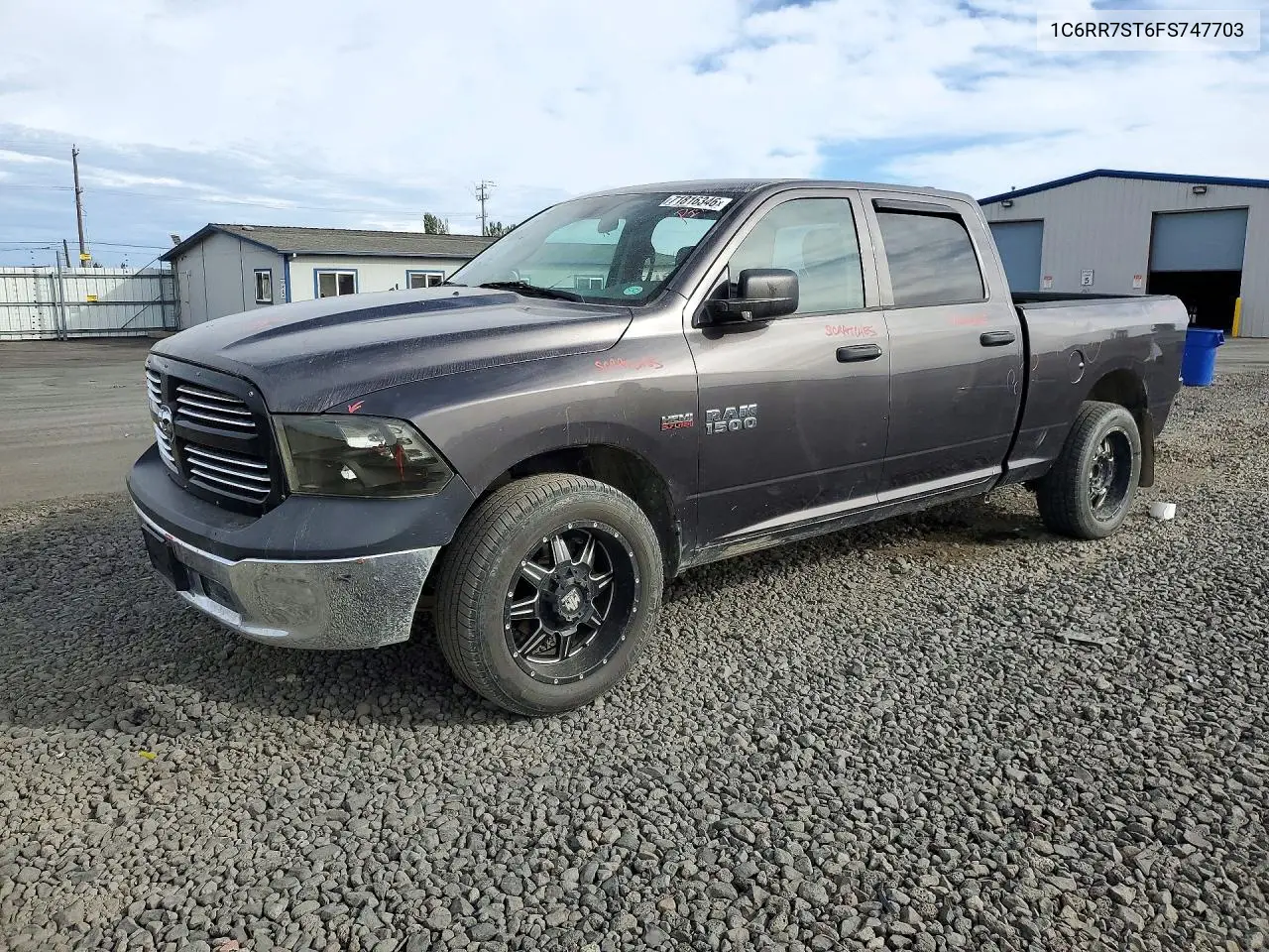 2015 Ram 1500 St VIN 1C6RR7ST6FS747703 фото 1
