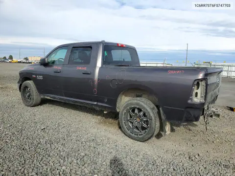 2015 Ram 1500 St VIN 1C6RR7ST6FS747703 фото 2