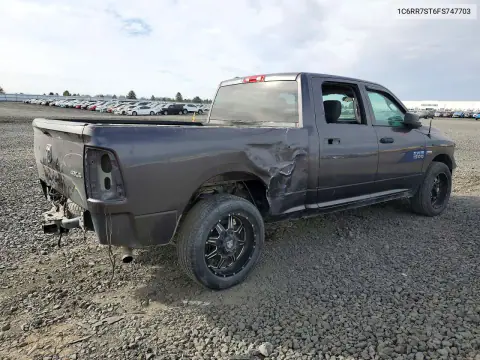 2015 Ram 1500 St VIN 1C6RR7ST6FS747703 фото 3