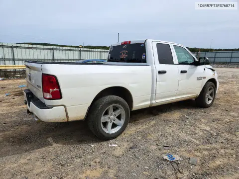 2015 Ram 1500 St VIN 1C6RR7FT3FS768714 фото 3
