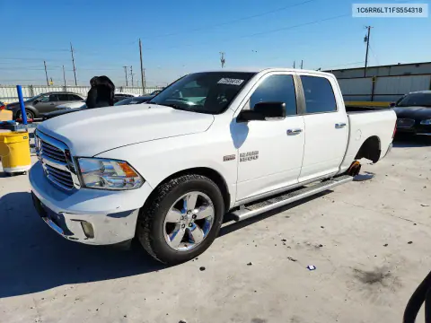 1C6RR6LT1FS554318 — 2015 RAM 1500, Задняя часть, фото до ремонта