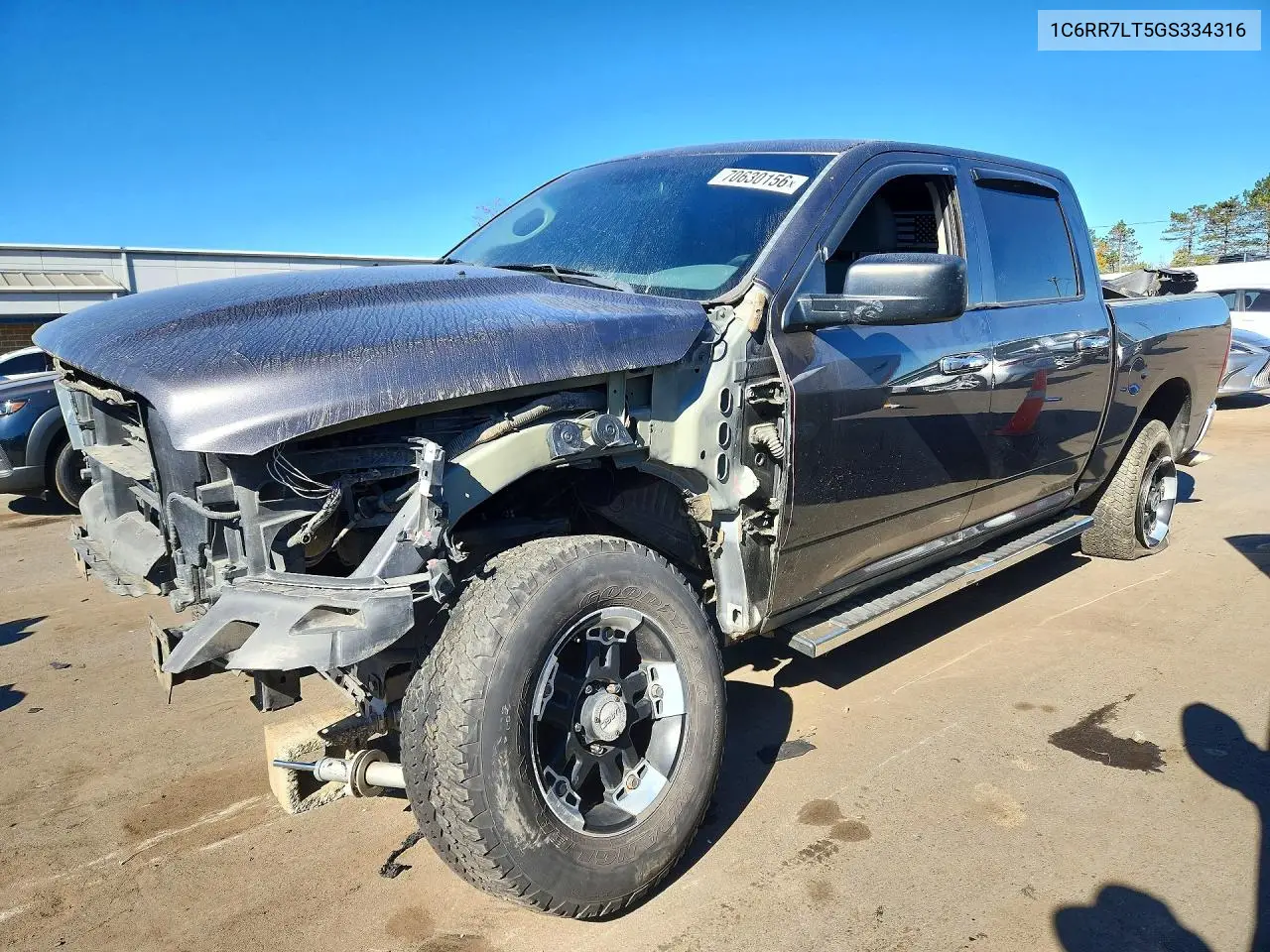 2016 Ram 1500 Slt VIN 1C6RR7LT5GS334316 фото 1