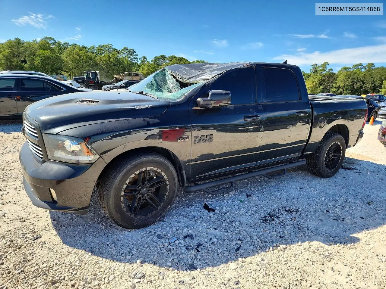 2016 Ram 1500 Sport VIN 1C6RR6MT5GS414868 фото 1