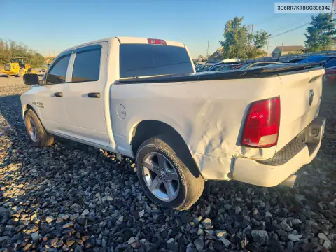 2016 Ram 1500 St VIN 3C6RR7KT8GG306342 фото 2