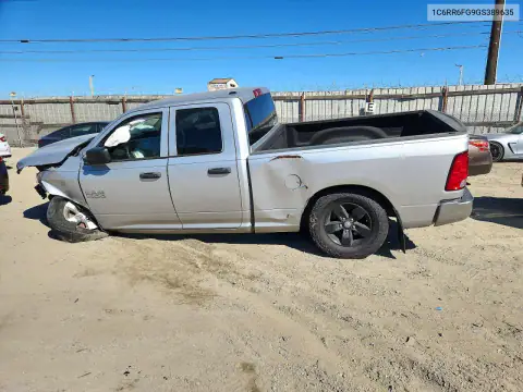 1C6RR6FG9GS389635 — 2016 RAM 1500, фото 2 с аукциона Copart, Передняя часть