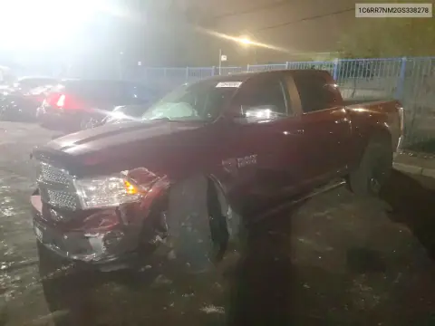 1C6RR7NM2GS338278 — 2016 RAM 1500, Сторона, фото до ремонта