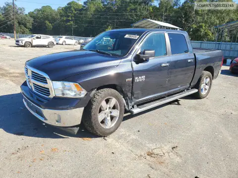 1C6RR7LT6GS323745 — 2016 RAM 1500, Передняя часть, фото до ремонта