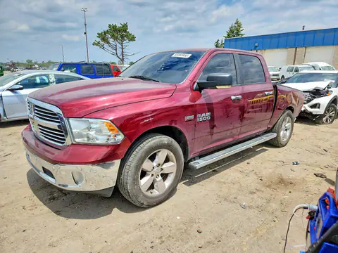 1C6RR7LTXHS781435 — 2017 RAM 1500, Задняя часть (Rear End), фото до ремонта