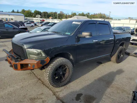 2017 Ram 1500 Slt VIN 1C6RR7LG3HS572587 фото 1