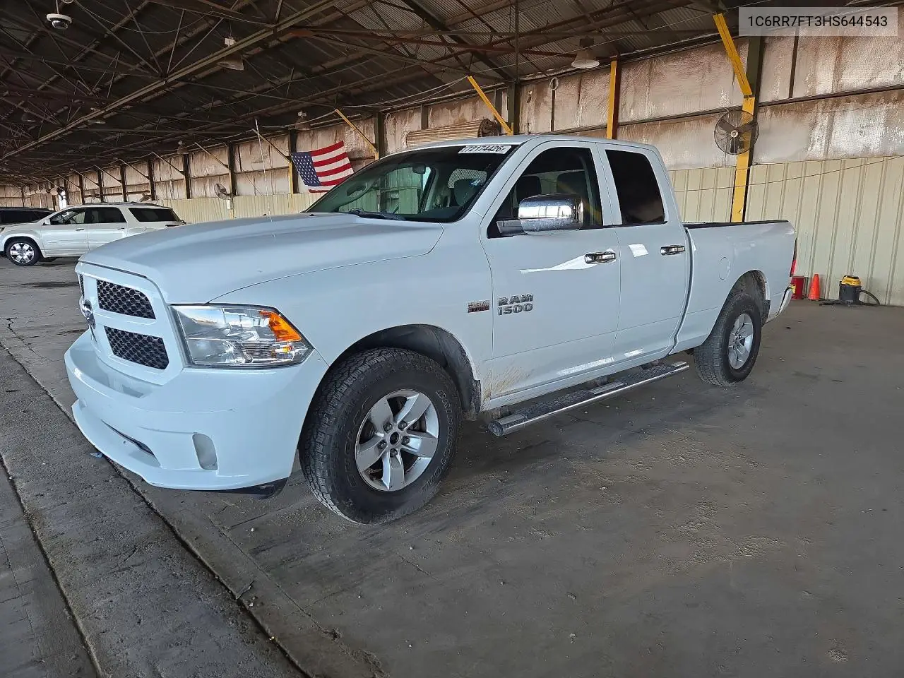 2017 Ram 1500 St VIN 1C6RR7FT3HS644543 фото 1