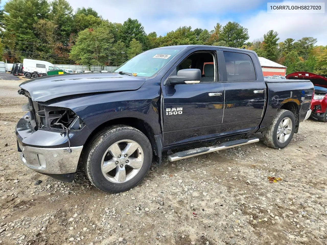 2017 Ram 1500 Slt VIN 1C6RR7LG0HS827020 фото 1