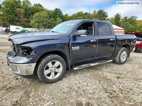 1C6RR7LG0HS827020 — 2017 RAM 1500, Передняя часть, фото до ремонта