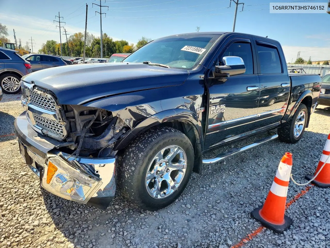 2017 Ram 1500 Laramie VIN 1C6RR7NT3HS746152 фото 1
