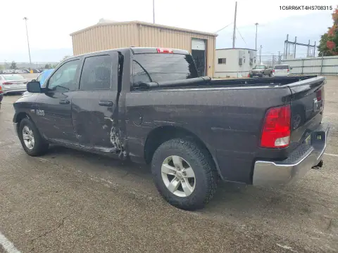 1C6RR6KT4HS708315 — 2017 RAM 1500, фото 2 с аукциона Copart, Боковая часть