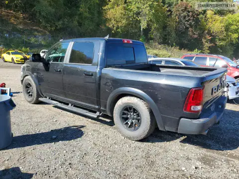 1C6RR7YT2HS778165 — 2017 RAM 1500, фото 2 с аукциона Copart, Передняя часть