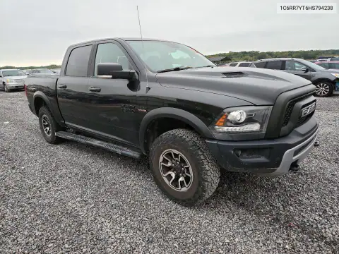 1C6RR7YT6HS794238 — 2017 RAM 1500, фото 4 с аукциона Copart, Естественный износ