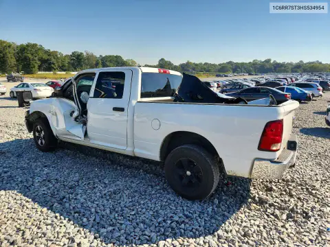 1C6RR7ST3HS534954 — 2017 RAM 1500, фото 2 с аукциона Copart, Опрокидывание