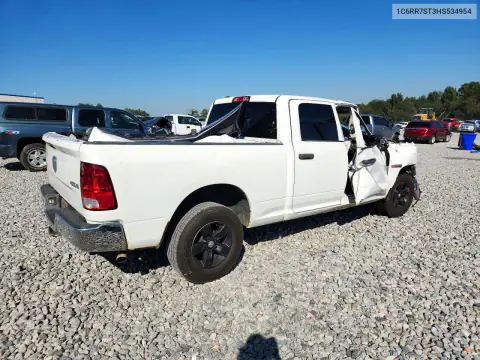 1C6RR7ST3HS534954 — 2017 RAM 1500, фото 3 с аукциона Copart, Опрокидывание