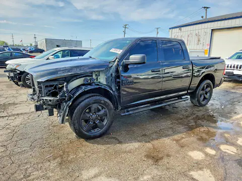 1C6RR7KT3JS339488 — 2018 RAM 1500, Передняя часть (Front End), фото до ремонта