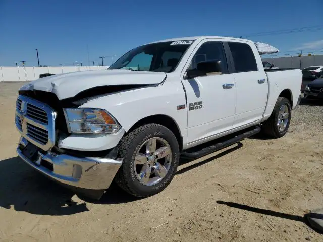 1C6RR6LT7JS177048 — 2018 RAM 1500, Передняя часть (Front End), фото до ремонта