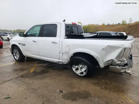 1C6RR7NM8JS313196 — 2018 RAM 1500, фото 2 с аукциона Copart, Задняя часть