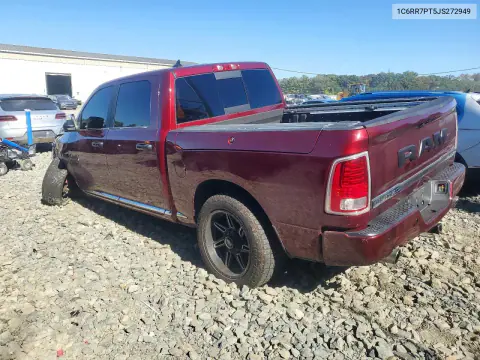 2018 Ram 1500 Longhorn VIN 1C6RR7PT5JS272949 фото 2