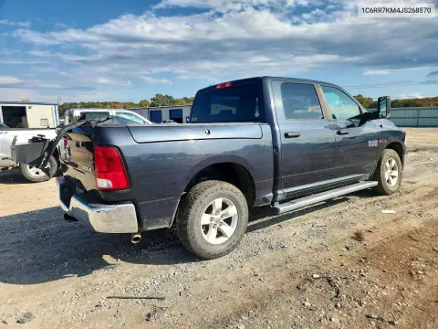 1C6RR7KM4JS268570 — 2018 RAM 1500, фото 3 с аукциона Copart, Мелкие вмятины и царапины