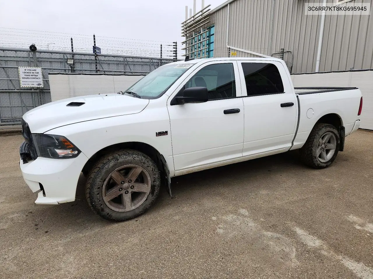 2019 Ram 1500 Classic Tradesman VIN 3C6RR7KT8KG695945 фото 1
