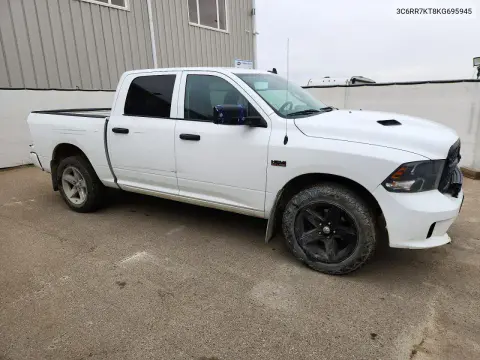 2019 Ram 1500 Classic Tradesman VIN 3C6RR7KT8KG695945 фото 4