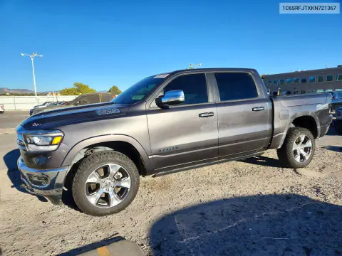2019 Ram 1500 Laramie VIN 1C6SRFJTXKN721367 фото 1