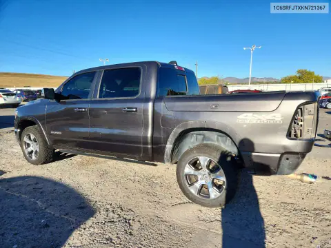2019 Ram 1500 Laramie VIN 1C6SRFJTXKN721367 фото 2