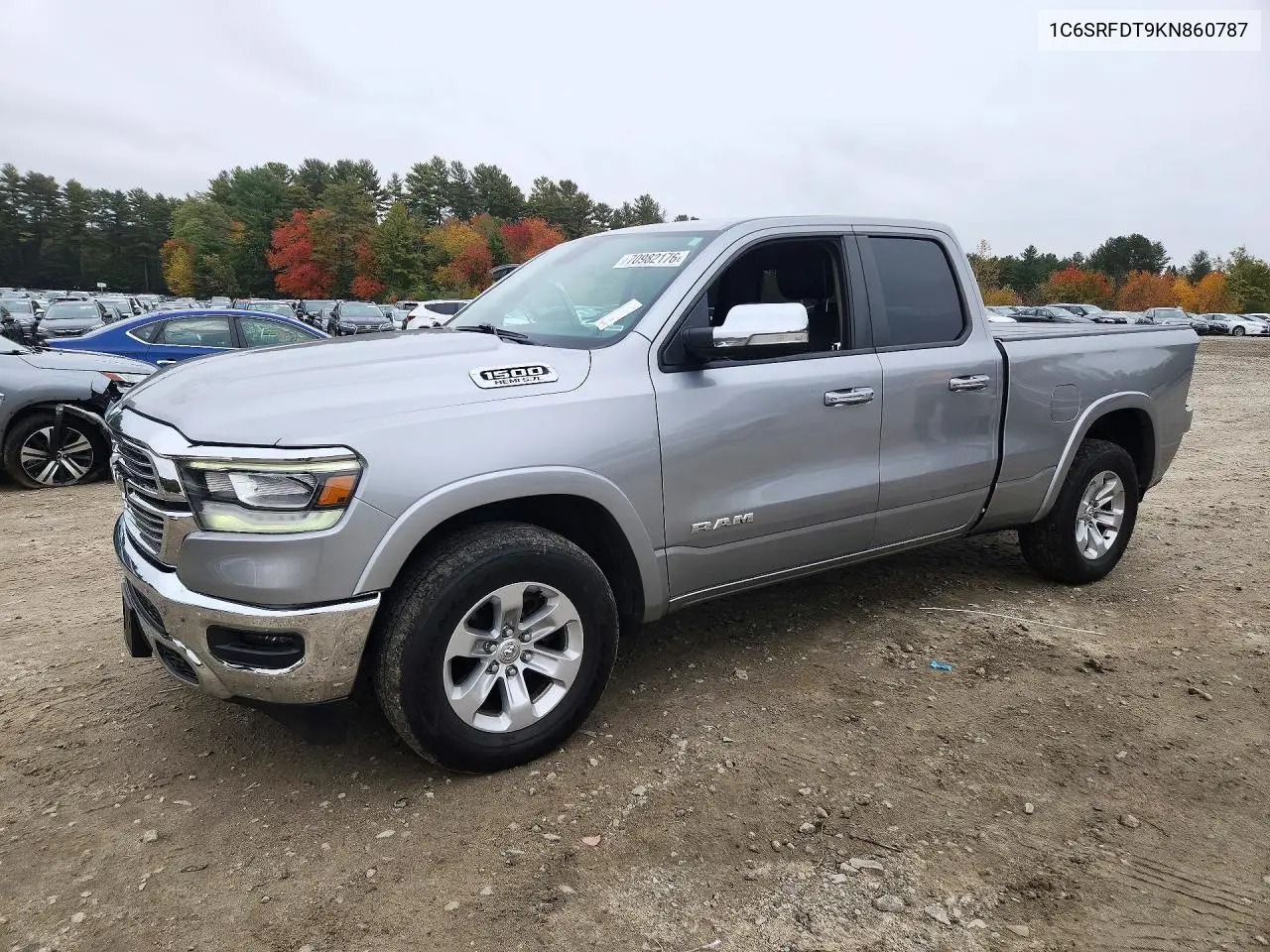 2019 Ram 1500 Laramie VIN 1C6SRFDT9KN860787 фото 1