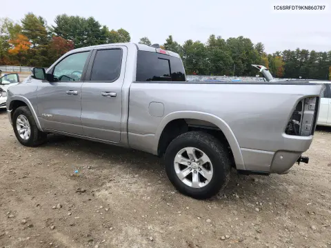 2019 Ram 1500 Laramie VIN 1C6SRFDT9KN860787 фото 2