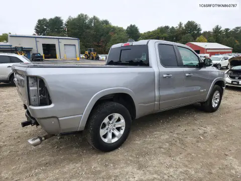2019 Ram 1500 Laramie VIN 1C6SRFDT9KN860787 фото 3