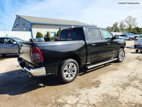 2019 Ram 1500 Big Horn/Lone Star VIN 1C6RREFT6KN666594 фото 3