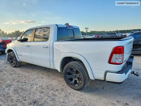 2019 Ram 1500 Big Horn/Lone Star VIN 1C6SRFFT6KN904418 фото 2
