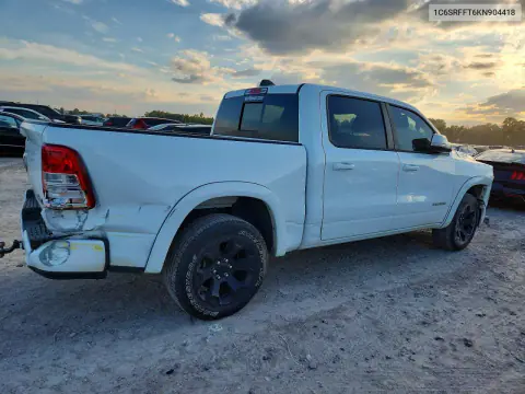 2019 Ram 1500 Big Horn/Lone Star VIN 1C6SRFFT6KN904418 фото 3
