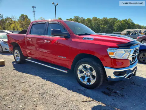 2019 Ram 1500 Big Horn/Lone Star VIN 1C6SRFFT9KN545937 фото 4