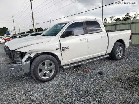 2019 Ram 1500 Classic Slt VIN 1C6RR6LTXKS563870 фото 1