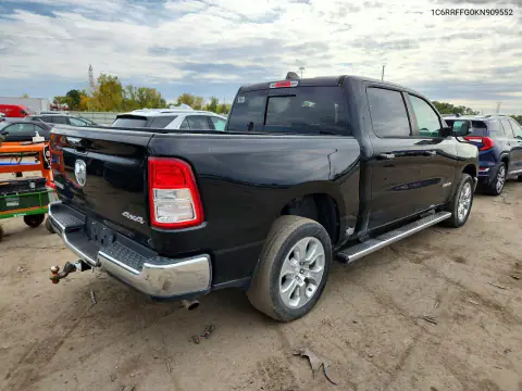 2019 Ram 1500 Big Horn/Lone Star VIN 1C6RRFFG0KN909552 фото 3