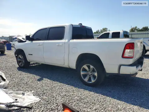 1C6SRFFT2KN546119 — 2019 RAM 1500, фото 2 с аукциона Copart, Передняя часть