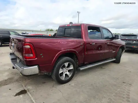 1C6SRFJT9KN546335 — 2019 RAM 1500, фото 3 с аукциона Copart, Передняя часть
