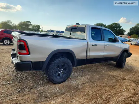 1C6SRFET1KN848602 — 2019 RAM 1500, фото 3 с аукциона Copart, Передняя часть