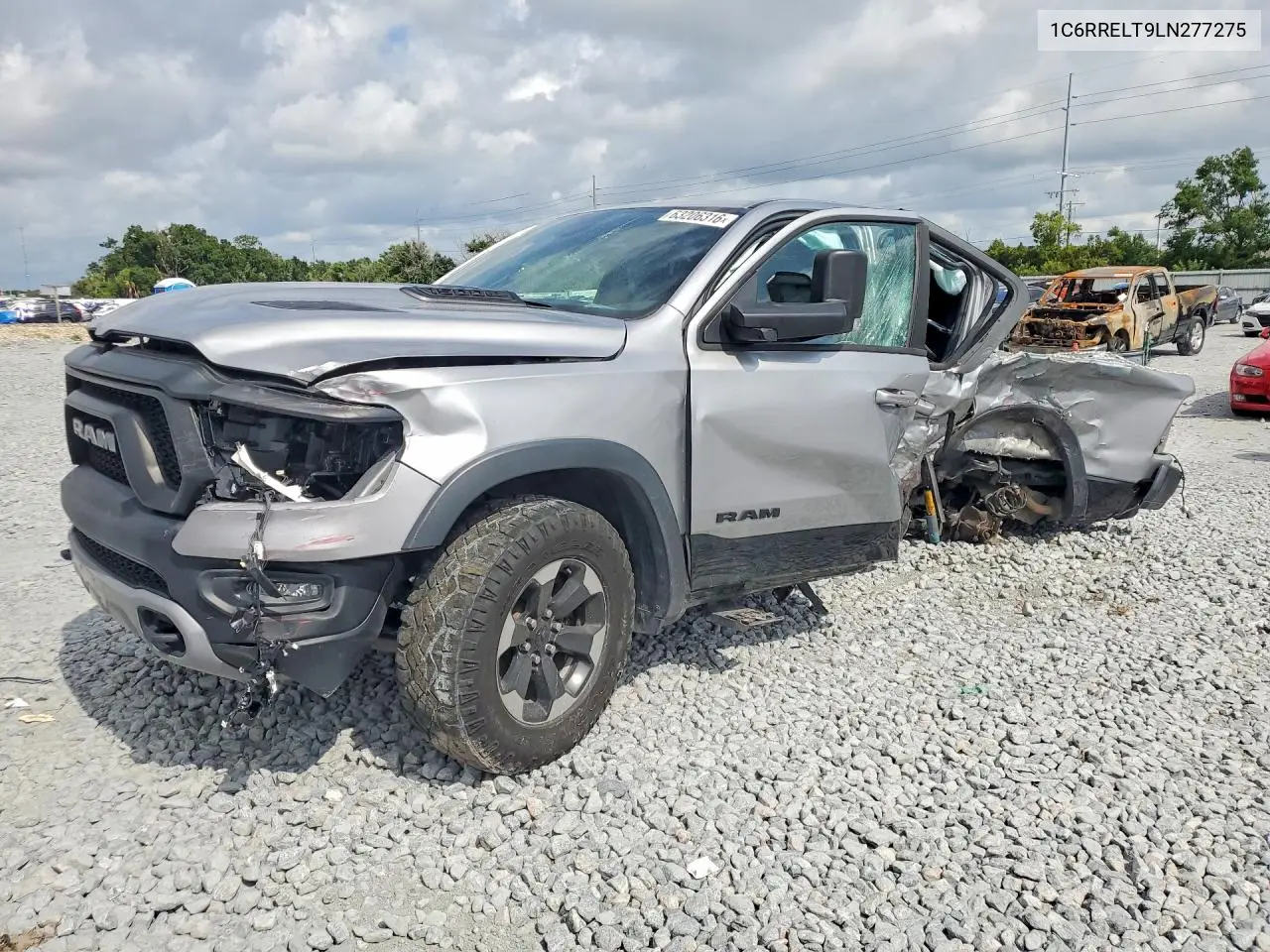 2020 Ram 1500 Rebel VIN 1C6RRELT9LN277275 фото 1