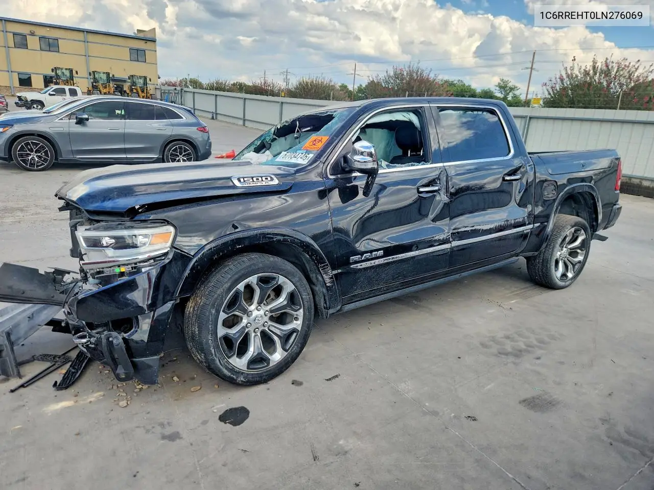 1C6RREHT0LN276069 RAM 1500 2020 — повреждение Повреждения со всех сторон, фото до ремонта