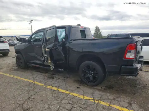 2020 Ram 1500 Big Horn/Lone Star VIN 1C6SRFFT5LN303924 фото 2